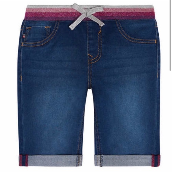 Vigoss Youth Girls Bermuda Short, Dark Blue Brand New - Picture 1 of 3